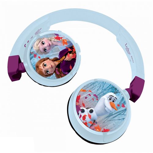 Lexibook Casque Bluetooth® Filaire Pliable Disney Frozen La Reine Des Neiges 2