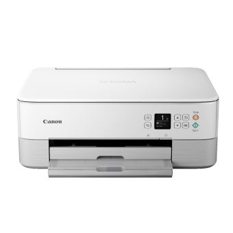 Canon PIXMA TS5351 - Imprimante multifonctions - couleur - jet d'encre - 216 x 297 mm (original) - A4/Legal (support) - jusqu'à 13 ipm (impression) - 200 feuilles - USB 2.0, Bluetooth, Wi-Fi(n) - blanc - 1