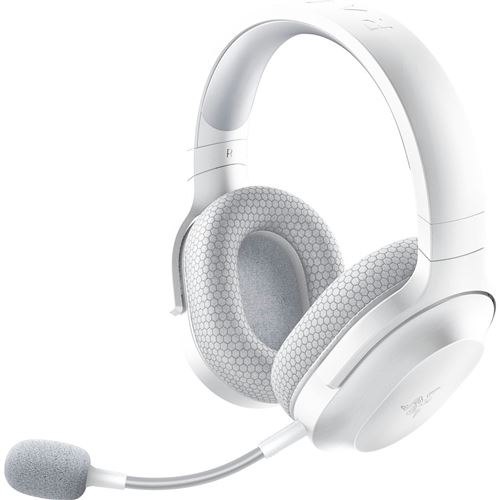 Razer Blanc Casque Pc Gaming Sans Fil Barracuda X Edition 2022
