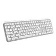 Clavier sans fil Azerty Logitech MX Keys S pour Mac Gris pâle