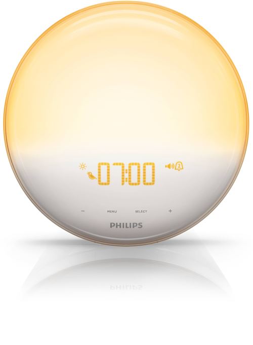 Luminothérapie Philips Eveil Lumière Hf3532/01 16,5 W Blanc
