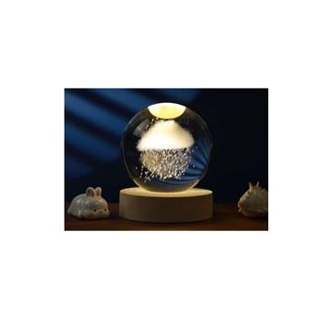 Lampe Itotal Led Crystal Ball Rain Large