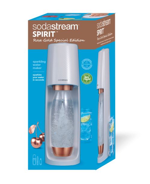 Machine à soda et eau gazeuse Sodastream Spirit Gold Rose