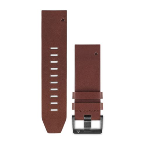 Bracelet Garmin QuickFit en Cuir 22 mm Marron