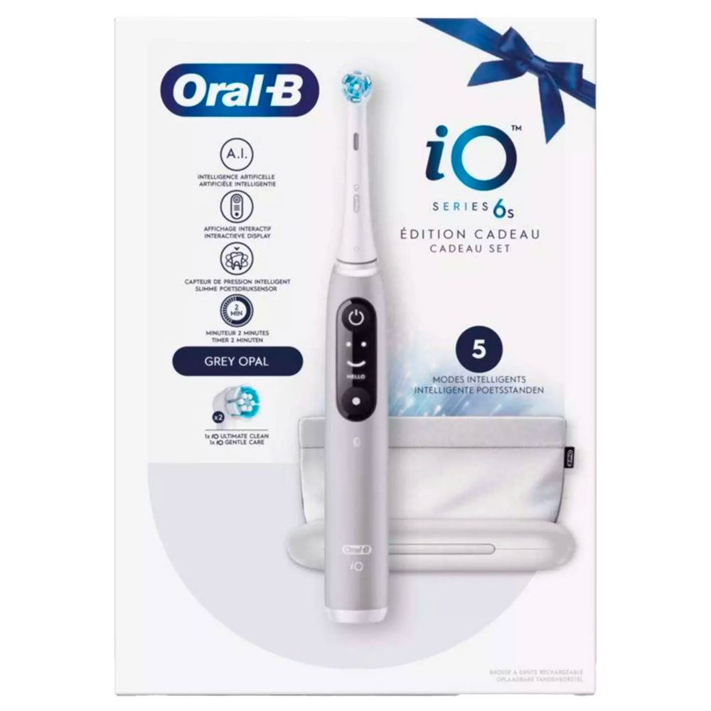 Oral-B iO Series 6 ホワイト Oral-B iO Series 6 Elektrische Zahnbürste Weiss Grau - Einkauf