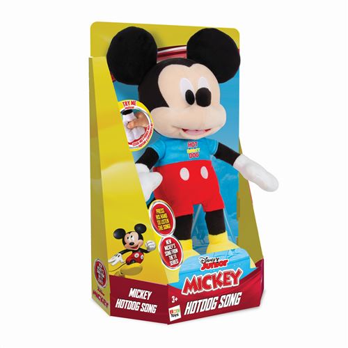 Mickey peluche interactive