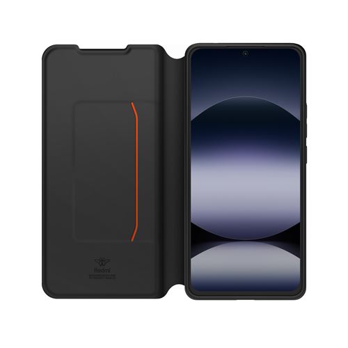 Etui folio avec dragonne amovible Made For Xiaomi pour Redmi Note 14 4G Noir
