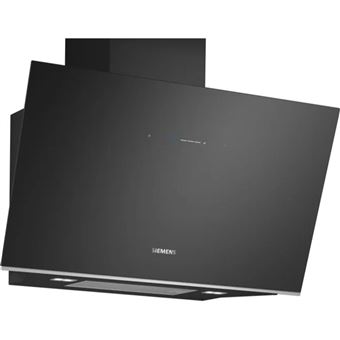 iQ700 Hotte murale 90 cm Noir avec finition en verre LC91KLT60