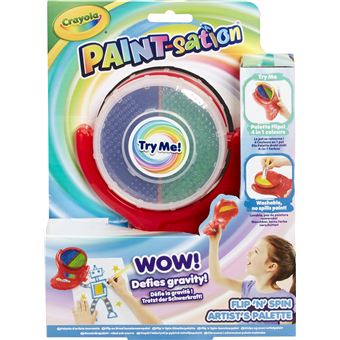 Peinture Crayola Paint-Sation Flip'n'Spin Artist's Palette