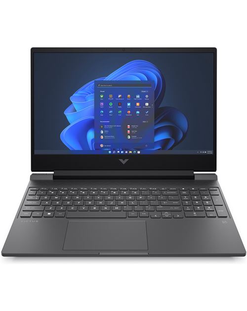 PC Portable Gaming HP Victus 15-fb0160nf 15,6" Full HD AMD Ryzen™ 5 16 Go RAM 512 Go SSD AMD Radeon RX 6500M TGP 50W Argent mica