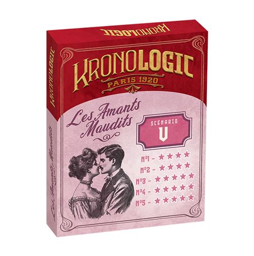 Jeu d'enquête Origames Kronologic Paris 1920 Extension Les Amants Maudits - Origames