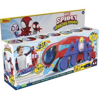 Figurine Marvel Spidey Et Ses Amis Extraordinaires Arachnomobile