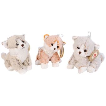 Peluche Nicotoy Chat 23 cm Modèle aléatoire