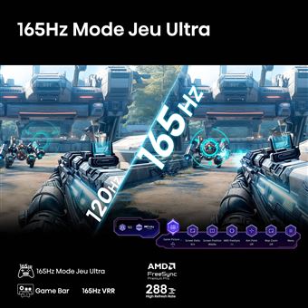 TV MINILED Hisense 65U8Q 165Hz Son Spatialise 4.1.2. Dolby Vision-Atmos