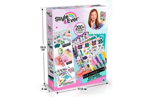 Style 4 Ever Multicolore Jeu Créatif Recharge Studio De Scrapbooking