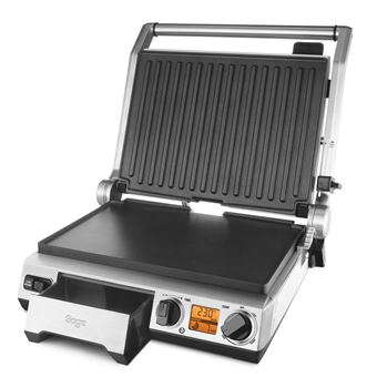 Grille-viande Sage The Smart Grill™ SGR820BSS2EEU1 1800 W Argent