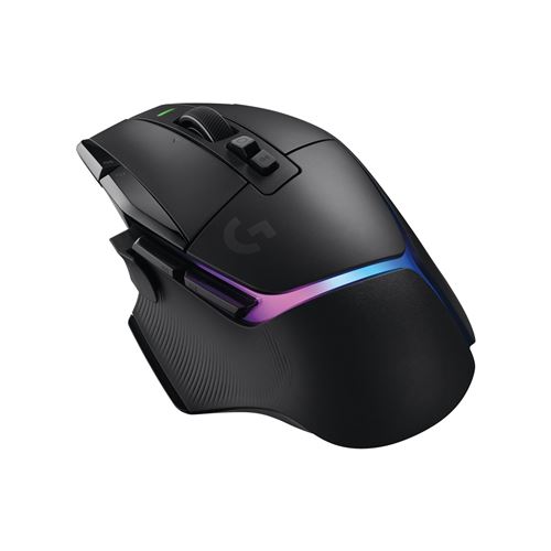 Logitech G G502 X Plus Lightspeed Souris de jeu RVB sans fil Noir 25600 DPI - Image 4
