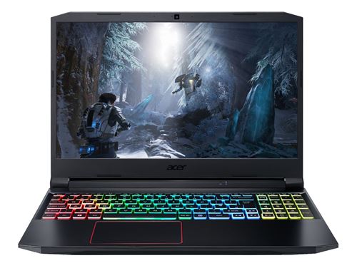 Acer Nitro 5 AN515-55-76WN - Core i7 10750H / 2.6 GHz - Win 10 Home 64 bits - 16 GB RAM - 512 GB SSD - 15.6 IPS 1920 x 1080 (Full HD) - GF RTX 2060 - Bluetooth, Wi-Fi - obsidiaans zwart - tsb Frans