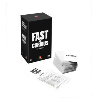 Jeu de cartes Dujardin Fast and curious par Konbini