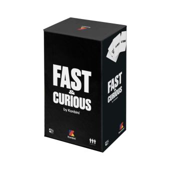 Jeu de cartes Dujardin Fast and curious par Konbini