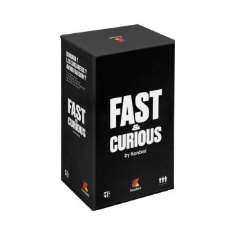 Jeu de cartes Dujardin Fast and curious par Konbini