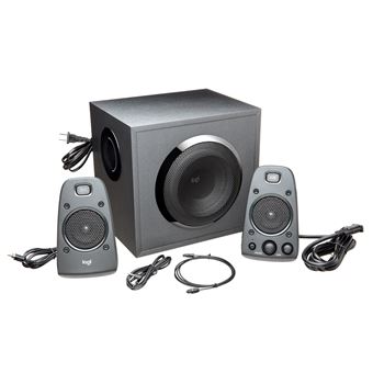 Enceintes PC Trust Vortex 2.1 – 30W – Noires – Occasion Neuve