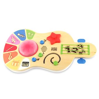 Jeu éducatif et électronique Infinifun Centre d'activités musicales en bois - 1