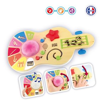 Jeu éducatif et électronique Infinifun Centre d'activités musicales en bois