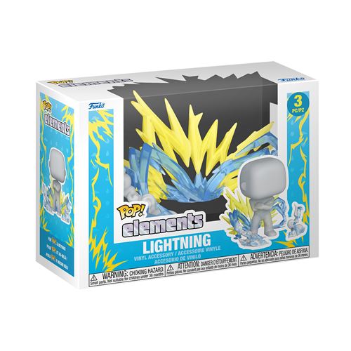 Figurine Funko Pop Elements Fire Lightning - vue 1