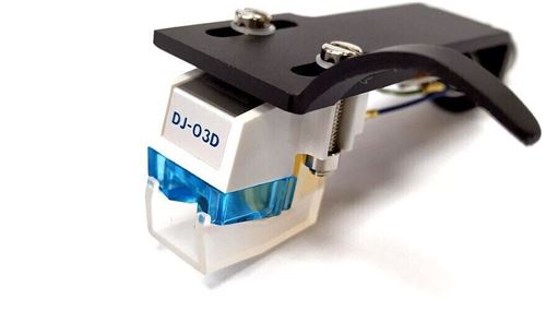 Diamant et Cellule Nagaoka DJ-03HD – Stylus Conique Collé, Niveau de Sortie 6 mV