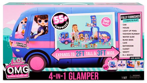 Glamper 4 en 1 L.O.L. Surprise OMG