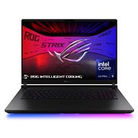 PC portable Gaming Asus ROG Strix Scar 18 90NR0LI1-M00970 18" 240Hz Intel® Core™ Ultra 9 32 Go RAM 1 To SSD NVIDIA® GeForce RTX™ 5080 Noir