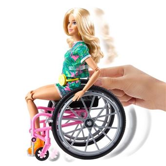 Poupée Barbie et son fauteuil roulant