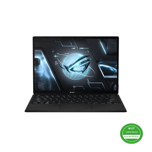 PC Ultra-Portable Gaming Asus ROG FLOW-Z13-GZ301ZE-LC211W 13,4 Ecran tactile Intel Core i9 16 Go RAM 1 To SSD Noir + 1 mois d'abonnement Xbox Game Pass