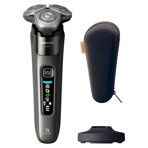 Rasoir Homme Philips X9002/10 Serie I9000 Avec Skiniq Noir Gris