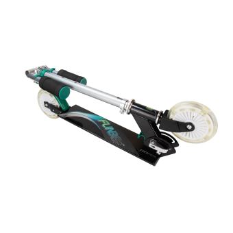 Patinette Funbee avec 2 roues LED Noir et Argent