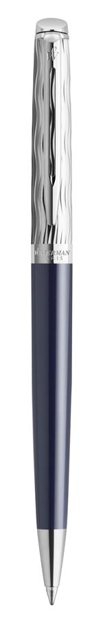 WATERMAN Hémisphère L'Essence du bleu Stylo bille, Bleu, recharge bleue pointe moyenne, Coffret cadeau