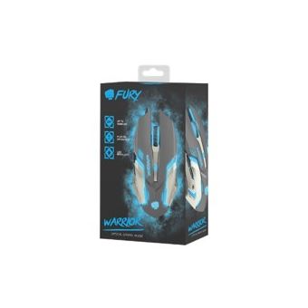 Souris gaming filaire Fury Warrior Noir