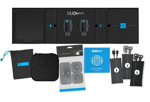 Appareil d'électrostimulation connecté Bluetens Duo Sport BLT15DS Gris