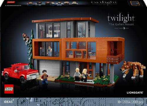 LEGO® Ideas 21354 Twilight : la maison des Cullen Exclusivité Fnac - Lego Ideas