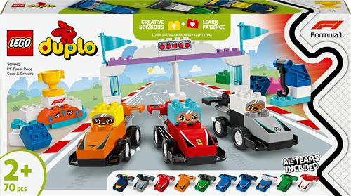 Lego Duplo Team Race Cars & Driver 10445 Lego La Boite - vue 5