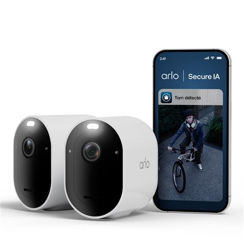 Camera de securite Arlo Pro 6 2K+ Kit de 2 cameras - vue 2