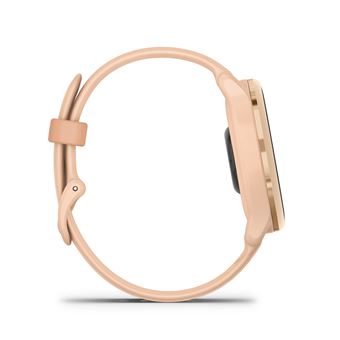 Montre connectée Garmin Vívoactive® 6 42 mm Rose pêche avec bracelet Rose