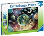 Puzzle 100 p xxl - planètes fantastiques / demelsa haughton