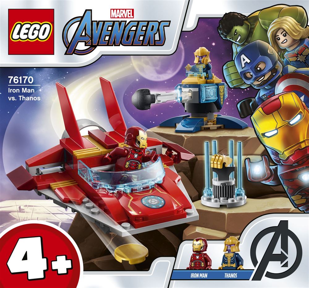 9€87 sur LEGO® Marvel Avengers 76170 Iron Man contre Thanos - Lego - Achat  & prix