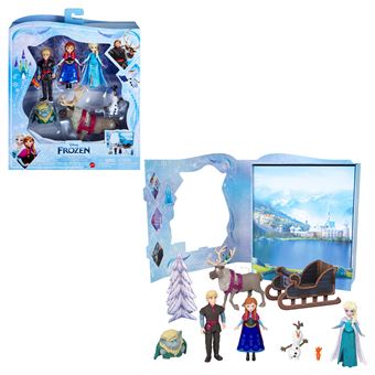 Maison de poupée Disney Frozen Coffret Livre d’Histoires La Reine des Neiges