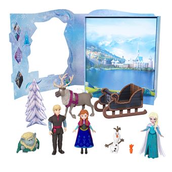 Maison de poupée Disney Frozen Coffret Livre d’Histoires La Reine des Neiges