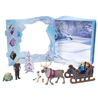 Maison de poupée Disney Frozen Coffret Livre d’Histoires La Reine des Neiges