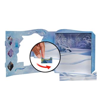 Maison de poupée Disney Frozen Coffret Livre d’Histoires La Reine des Neiges