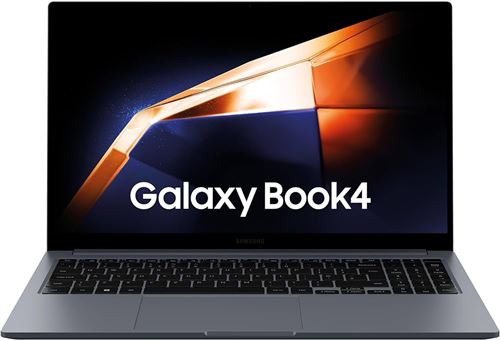Samsung Laptop Galaxy Book4 15.6" Intel Core i5 8 GB RAM 256 GB SSD Grijs Refurbished Grade A - Franse Azerty